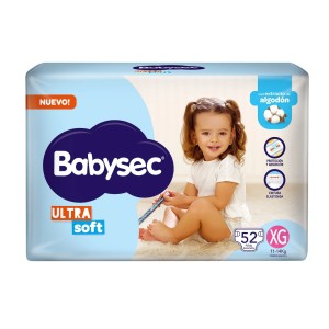 BABYSEC SUPER ULTRA PAÑAL XG x 52u